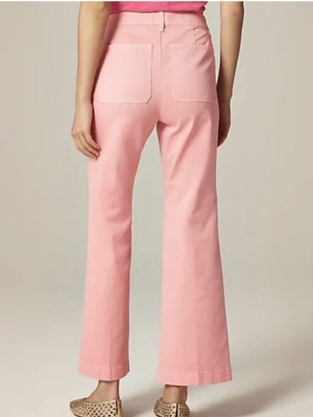JCREW Charley Kick Flare Ankle Pant Size 27 - Picture 3 of 7